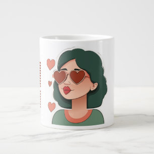 Mon Kärlek Jumbo Mugg