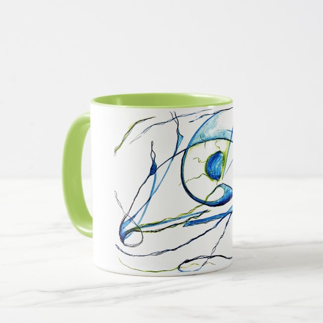 Mon oeil je m'en fish... Tasse Mugg (Framsida vänster)