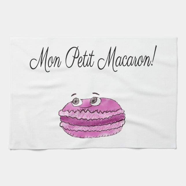 Mon Petit Macaron Kökshandduk (Horisontell)