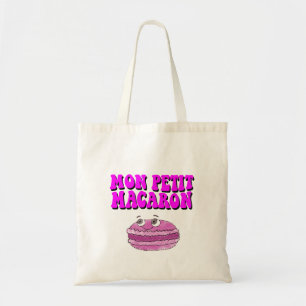 Mon Petit Macaron Retro Groovy Text Tygkasse