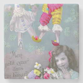 Mon petite coeur dans ce baiser 2 stenunderlägg