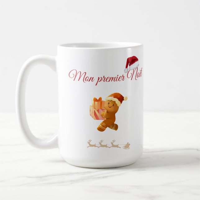 Mon premier Noël Kaffemugg (Vänster)