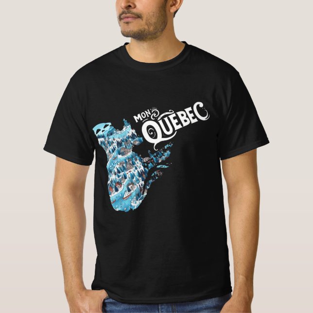 Mon Québec T Shirt (Framsida)
