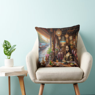 Mona är på en thailändsk restaurang kudde