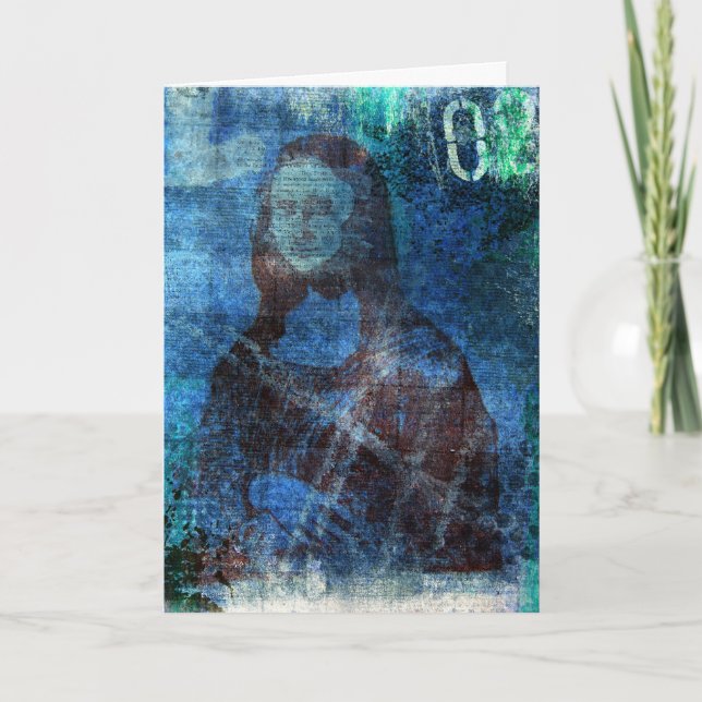 Mona Blues, födelsedag Kort (Framsida)