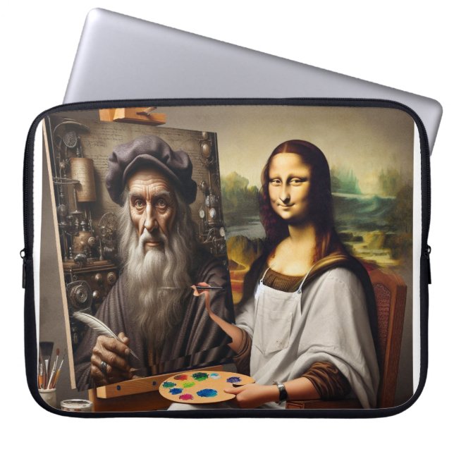 Mona da Vinci bärbar dator fodral (Framsidan)