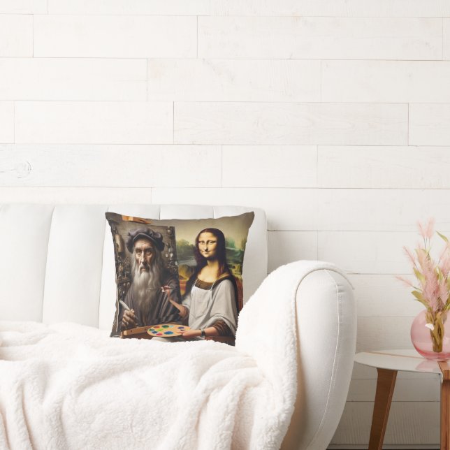 Mona da Vinci Dekorativ kudde (Soffa)