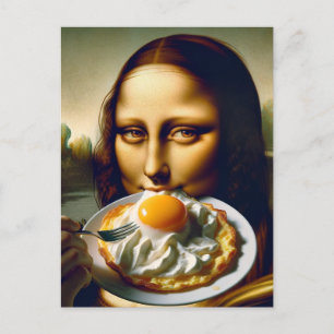 Mona Eats a Paj Vykort
