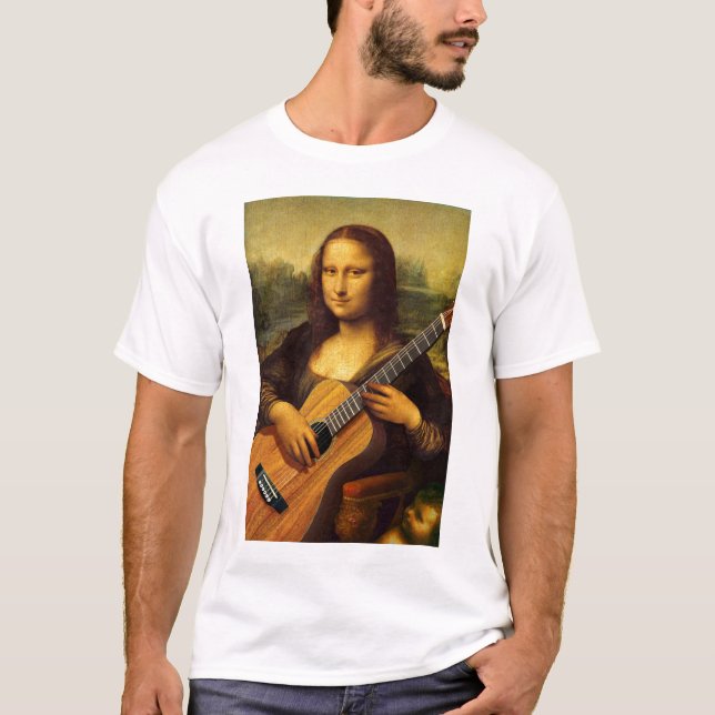 Mona gitarr t shirt (Framsida)