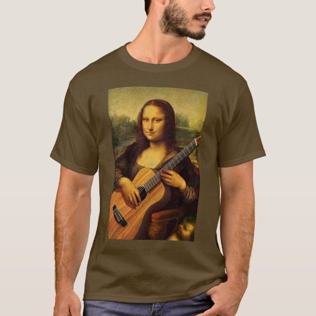 Mona gitarr t-shirt (Framsida)