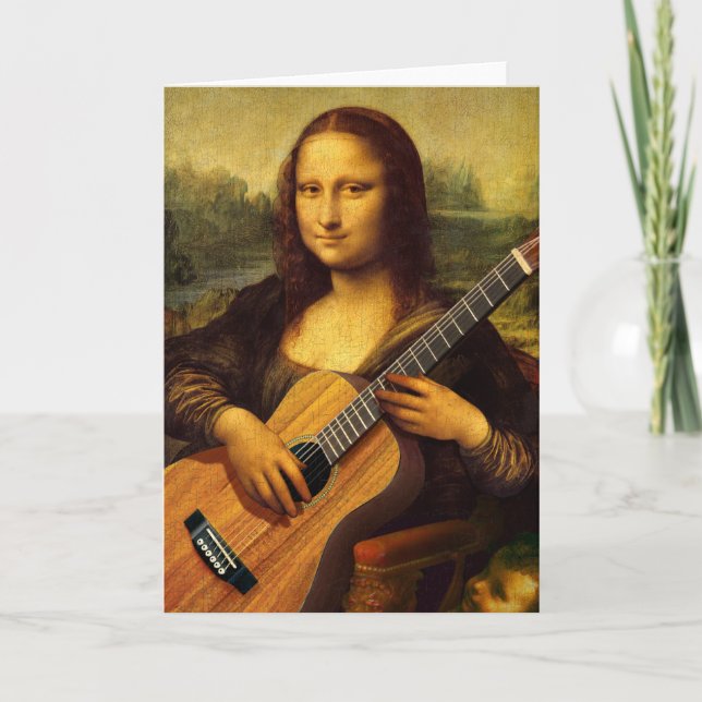 Mona Guitar Kort (Framsida)