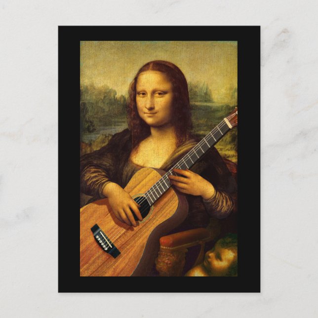 Mona Guitar Vykort (Framsida)