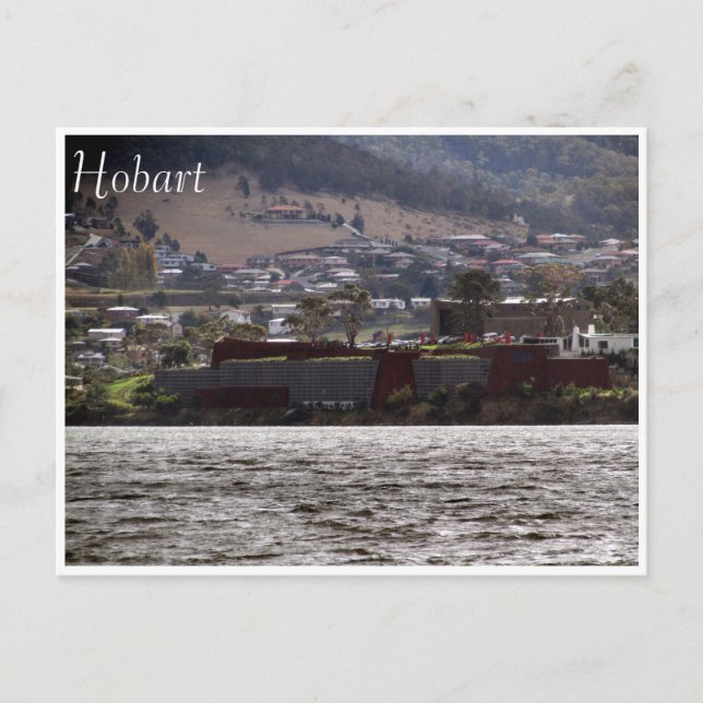 mona hobartfloden vykort (Framsida)