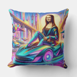 Mona i framtiden och en hisskorg kudde