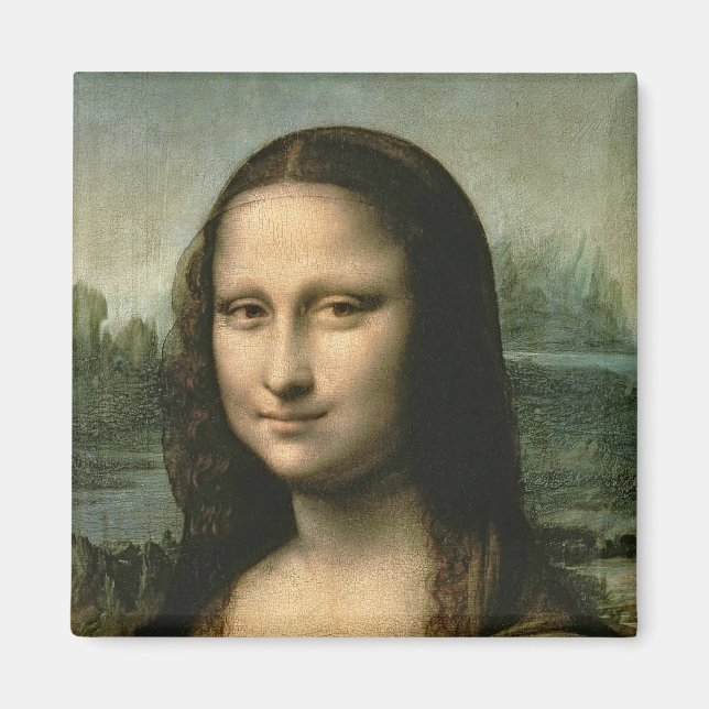 Mona Lisa, 1503-6 Magnet (Framsidan)