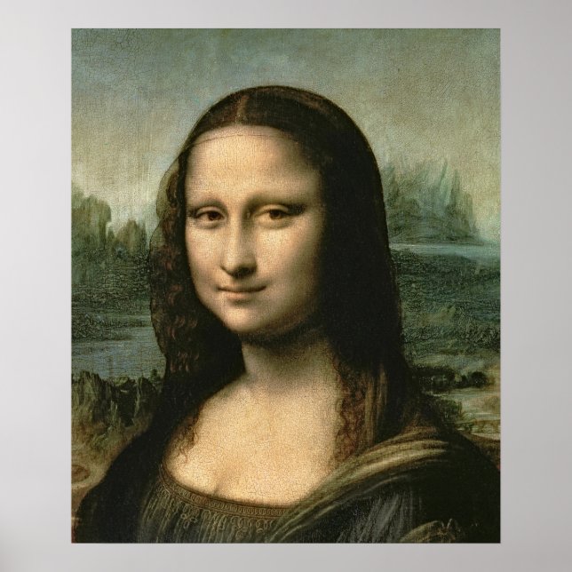 Mona Lisa, 1503-6 Poster (Framsidan)