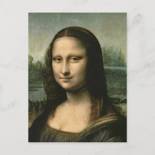 Mona Lisa, 1503-6 Vykort