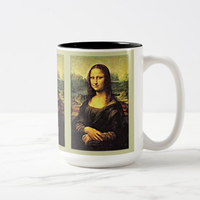 Mona LIsa (1) Två-Tonad Mugg (Höger)