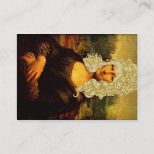 Mona Lisa ändrade hennes hairstil Visitkort