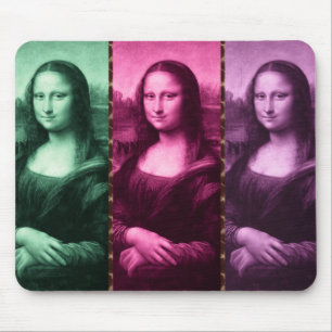 Mona Lisa Animal Print Grönt Rosa Lila Musmatta