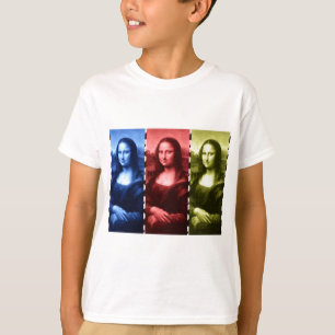 Mona Lisa Animal Print Primary Färg Tee