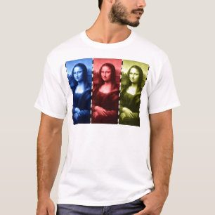 Mona Lisa Animal Print Primary Färg Tee