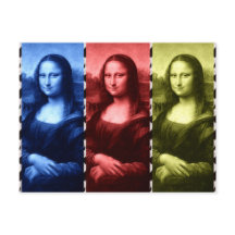 Mona Lisa Animal Print Primary Färg