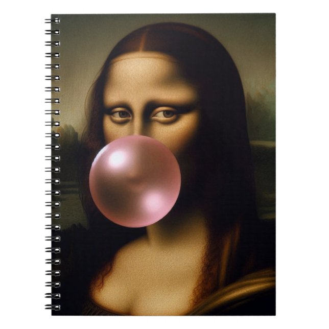 Mona Lisa Anteckningsbok (Framsidan)