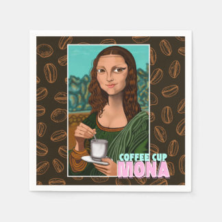Mona Lisa Art Coffee Edition Pappersservett
