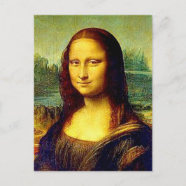 Mona Lisa av Da Vinci, fin konst Vykort