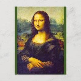 Mona Lisa av Da Vinci, Fine Art, Vykort