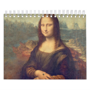 Mona Lisa av Leonardo da Vinci Kalender