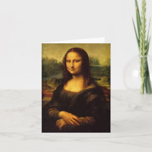 Mona Lisa av Leonardo da Vinci Kort