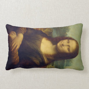 Mona Lisa av Leonardo Da Vinci Lumbarkudde