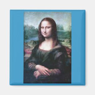 Mona Lisa av Leonardo Da Vinci Magnet