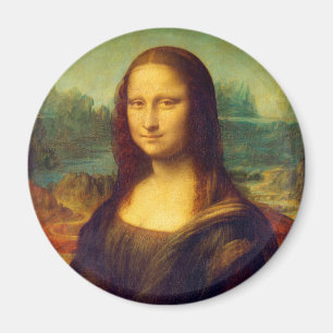 Mona Lisa av Leonardo Da Vinci Magnet