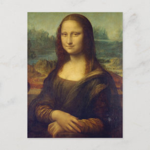Mona Lisa av Leonardo da Vinci Postcard Vykort