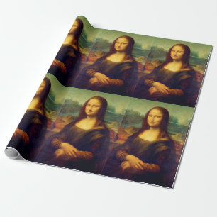 Mona Lisa av Leonardo Da Vinci Presentpapper