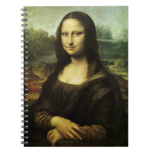Mona Lisa av Leonardo da Vinci, Renaissance Art Anteckningsbok Med Spiral