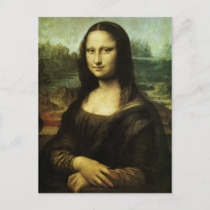 Mona Lisa av Leonardo da Vinci, Renaissance Art Vykort