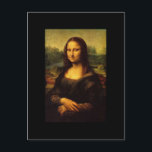 Mona Lisa av Leonardo DE Vinici Vykort<br><div class="desc">Ljudet i Paris från 1503 till 1506 gör fortfarande människor tänka.</div>