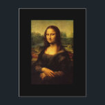 Mona Lisa av Leonardo DE Vinici Vykort<br><div class="desc">Ljudet i Paris från 1503 till 1506 gör fortfarande människor tänka.</div>