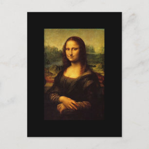 Mona Lisa av Leonardo DE Vinici Vykort