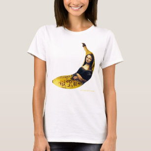 Mona Lisa Banana T Shirt
