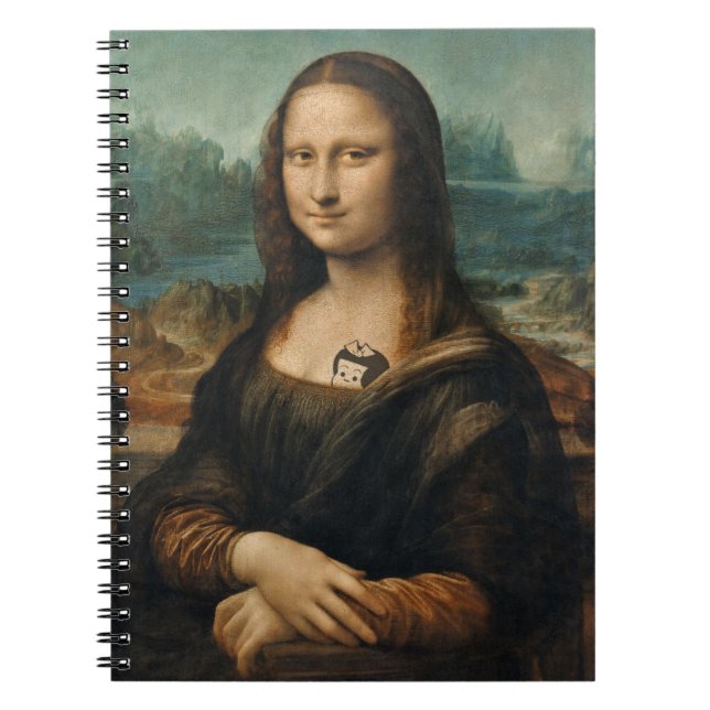 "Mona Lisa" bärbar dator Anteckningsbok (Framsidan)