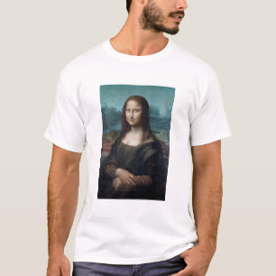 Mona Lisa Berömd Visual Arts Leonardo da Vinci Pa T Shirt