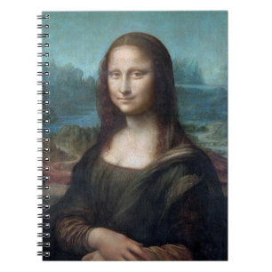 Mona Lisa Berömd Visual Arts Leonardo da Vinci Pai Anteckningsbok