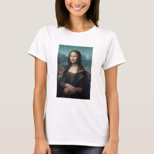 Mona Lisa Berömd Visual Arts Leonardo da Vinci Pai T Shirt