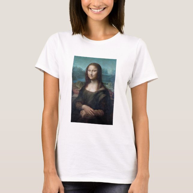 Mona Lisa Berömd Visual Arts Leonardo da Vinci Pai T Shirt (Framsida)