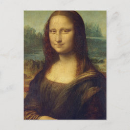 Mona Lisa Bild Ledge Vykort